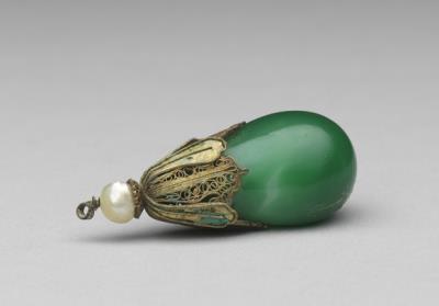 图片[2]-Green glass pendant.-China Archive